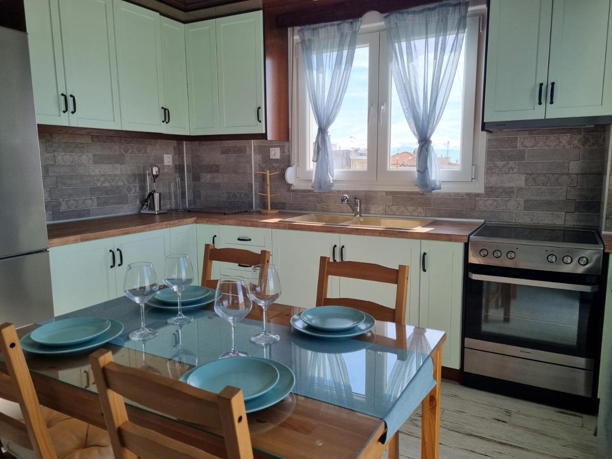 Tararas Apartments Nea Michaniona Bagian luar foto