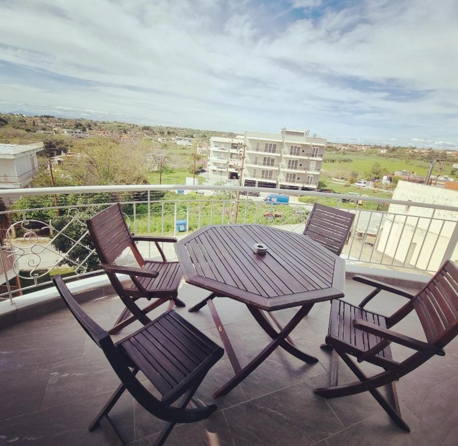 Tararas Apartments Nea Michaniona Bagian luar foto
