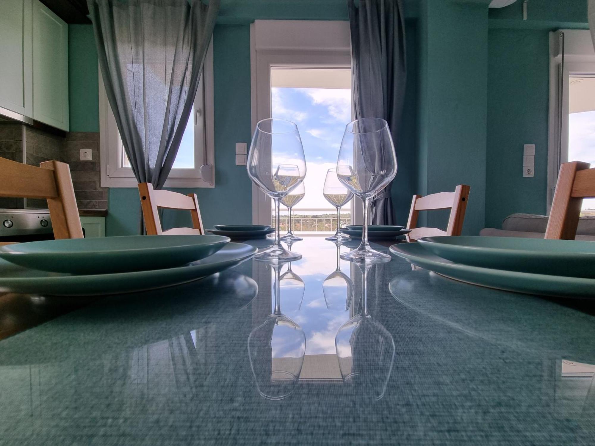 Tararas Apartments Nea Michaniona Ruang foto