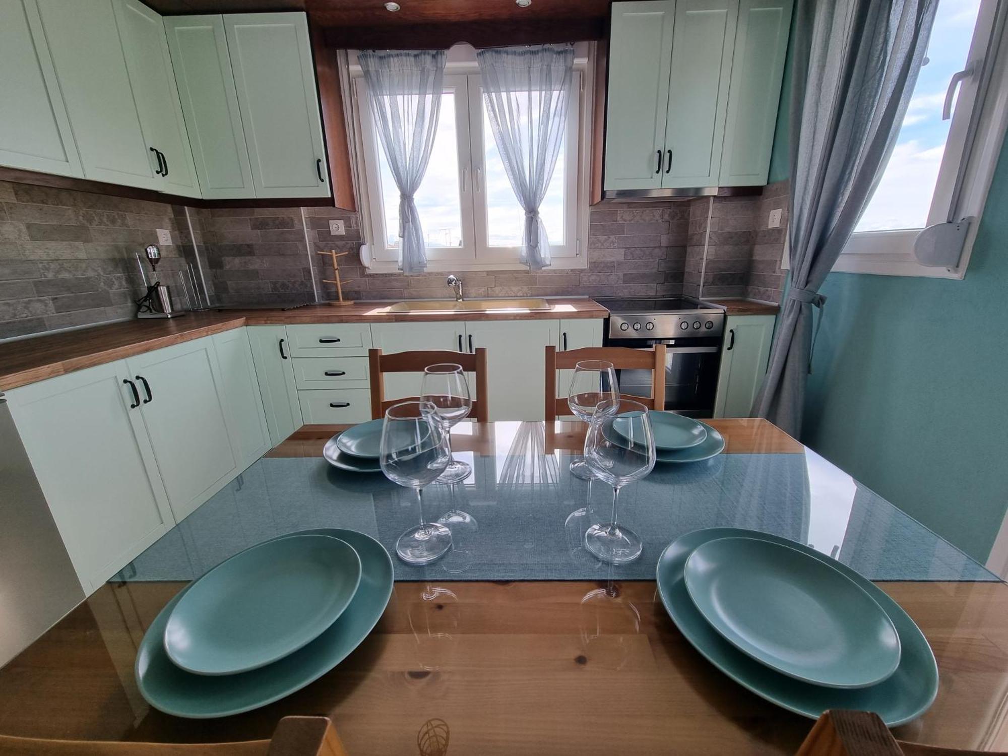 Tararas Apartments Nea Michaniona Ruang foto
