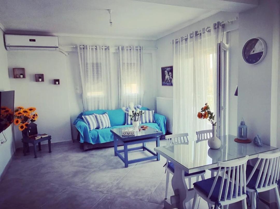 Tararas Apartments Nea Michaniona Bagian luar foto